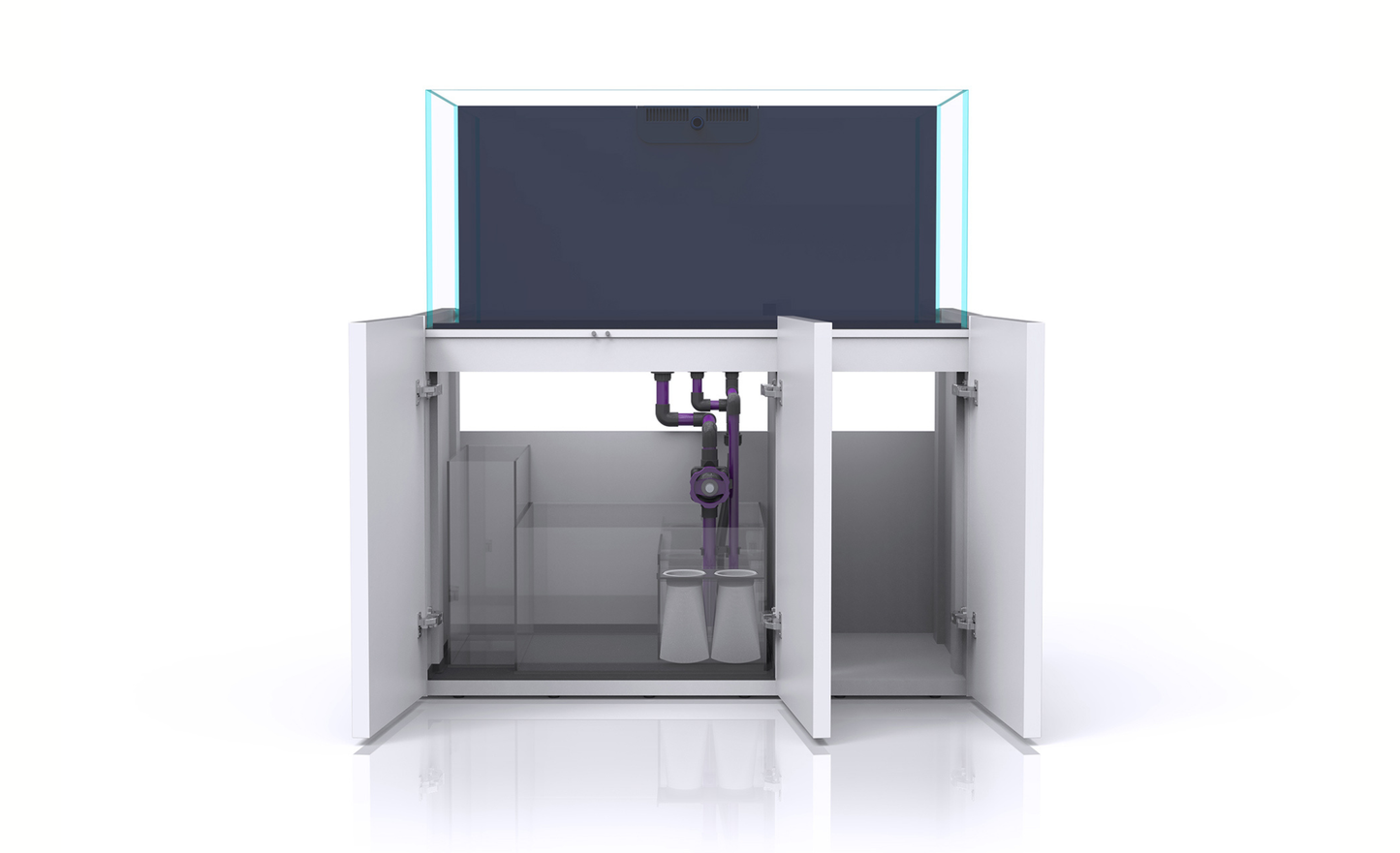 Nyos Opus G2 440 Pro-Line white (125x55x55cm) 378 Liter