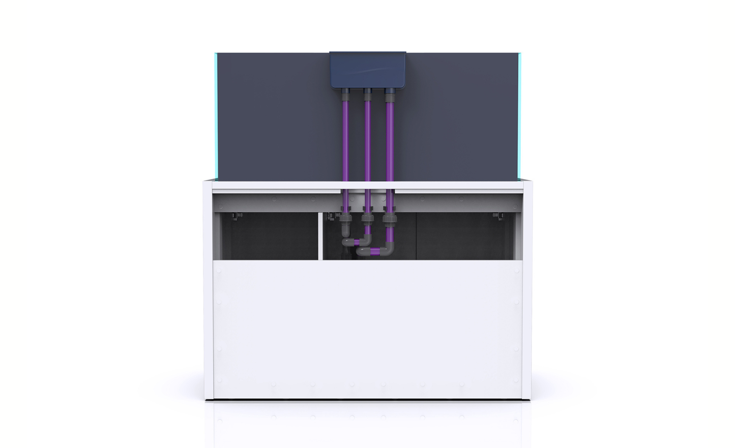 Nyos Opus G2 440 Pro-Line white (125x55x55cm) 378 Liter