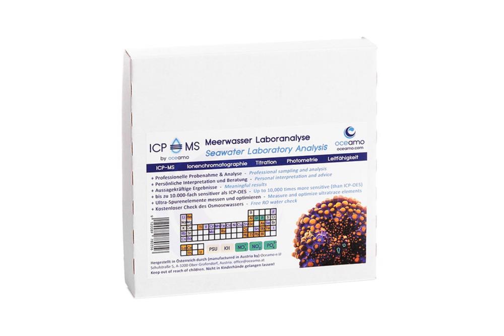 Oceamo ICP-MS Meerwasseranalyse