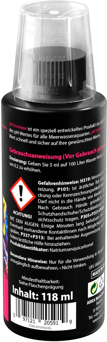 ARKA pH Increase pH-Wert sicher erhöhen 118 ml