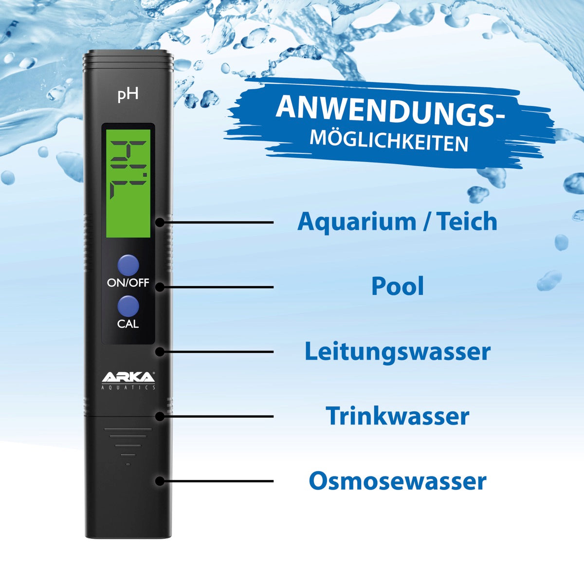 ARKA myAqua pH-Meter / pH-Messgerät
