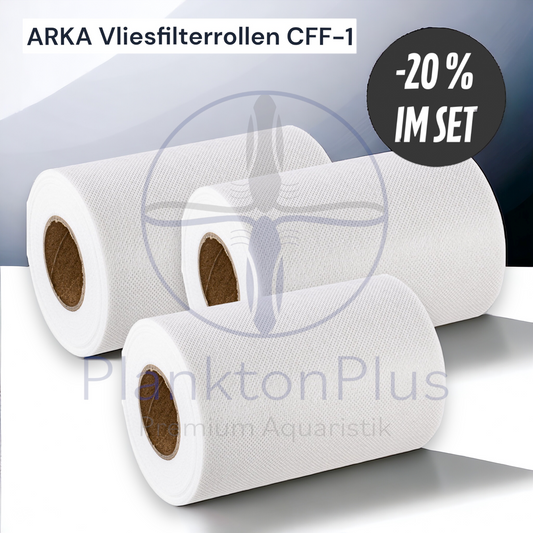 ARKA Core CFF-1 Vliesfilter Filterrolle Sparset (3 St.)
