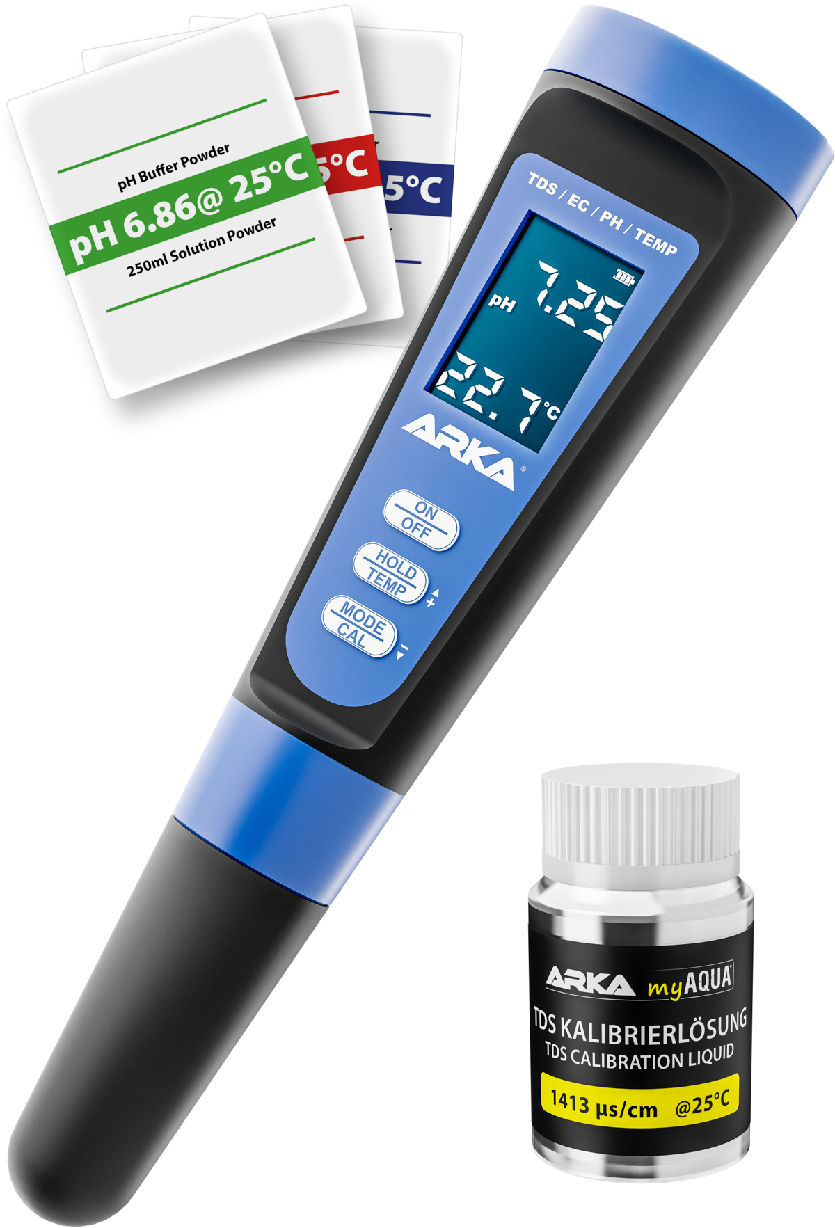 ARKA myAqua ph/TDS/EC Messgerät