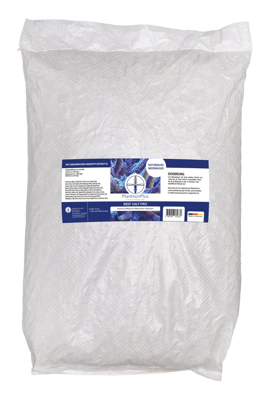 PlanktonPlus Reef Salt Pro 15 kg Premium Riffsalz für Meerwasser-Aquarien