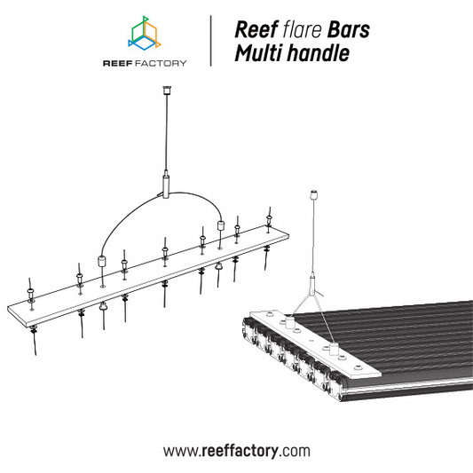 Reef Factory Reef flare Bar 2 Multi handle (2 St.)