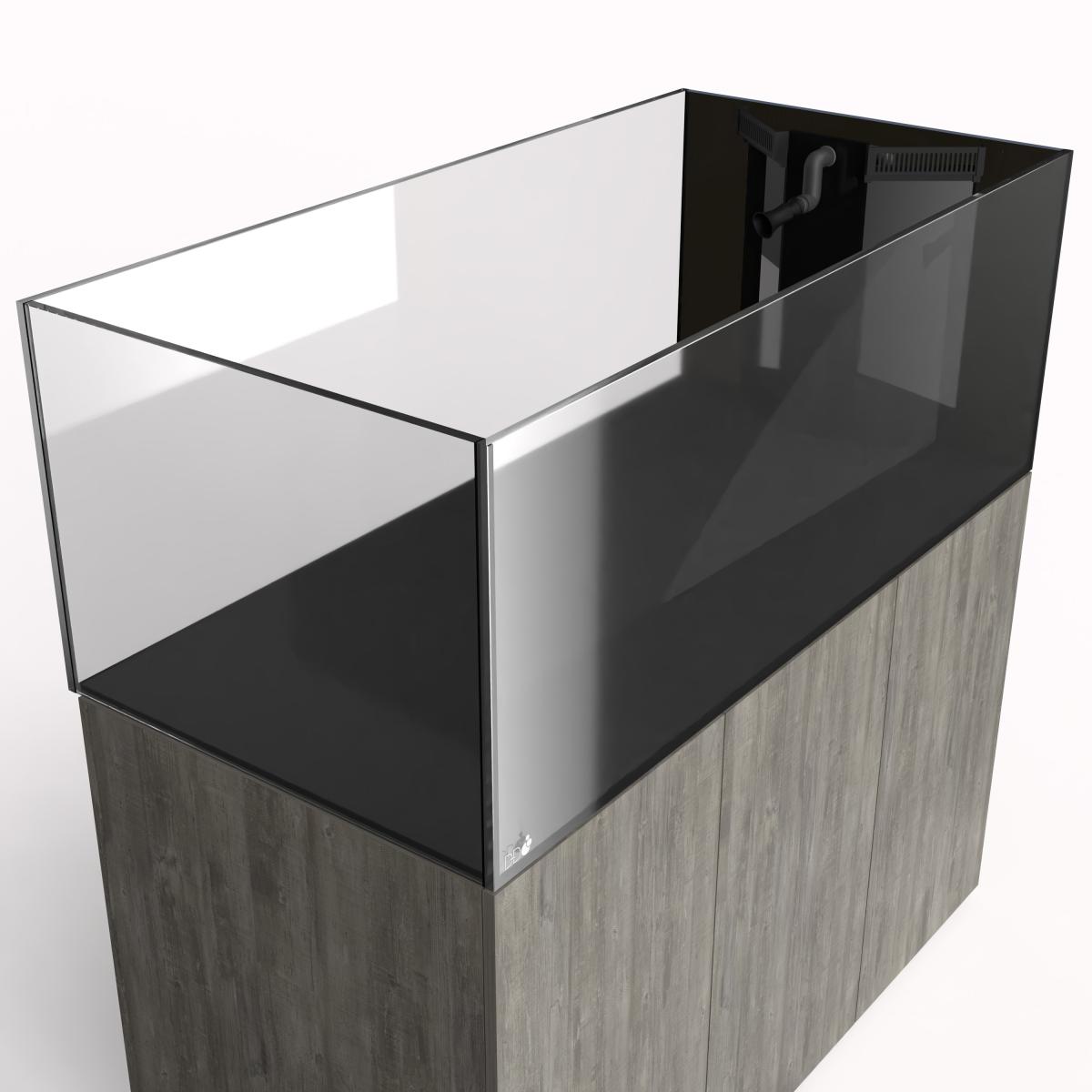 *NEU* D-D Aqua-Pro Reef Peninsula 1500 Metal Frame Anthracite Gloss 150x75x56cm Aquariumsystem