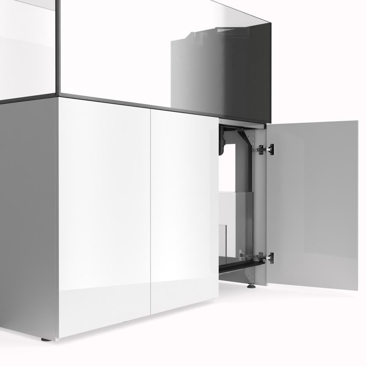 *NEU* D-D Aqua-Pro Reef Peninsula 1500 Metal Frame Anthracite Gloss 150x75x56cm Aquariumsystem