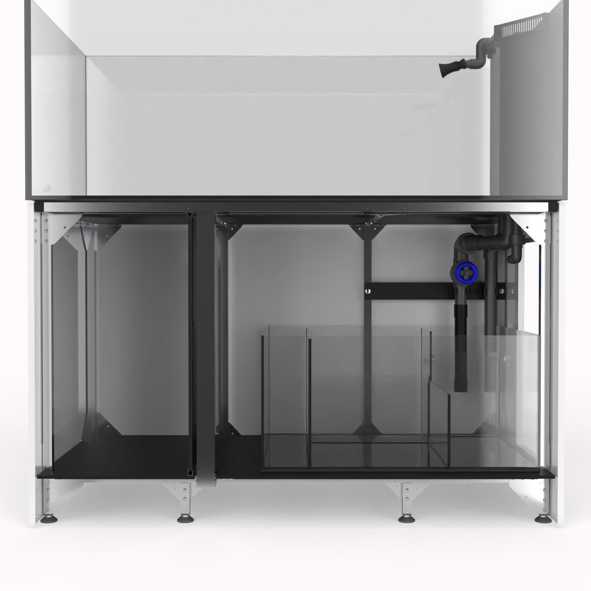 *NEU* D-D Aqua-Pro Reef Peninsula 1500 Metal Frame Anthracite Gloss 150x75x56cm Aquariumsystem
