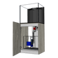 D-D AQUA-Pro Reef 600 Cube Natural Oak 60x60x60cm Aquariumsystem mit Holzschrank