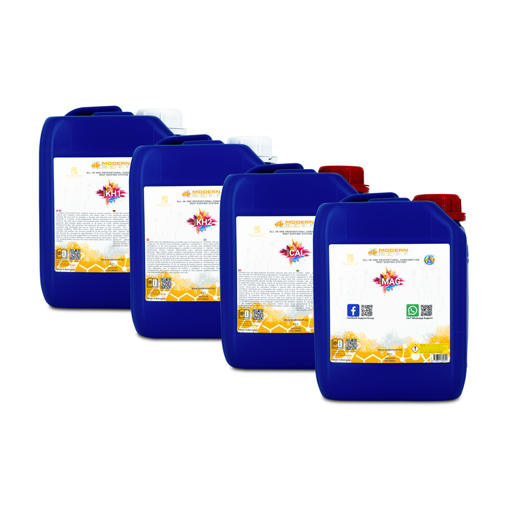 Modern Reef All-in-one Proportional Consumption Reef-Keeping System (RKS) 4×2.5L Set