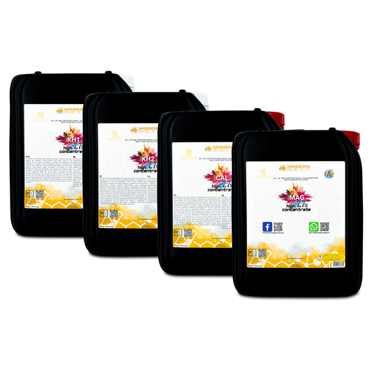 *NEU* Modern Reef All-in-one Proportional Consumption Reef-Keeping System 7.7x High Concentrate (RKS 7.7x) 4x5L Set