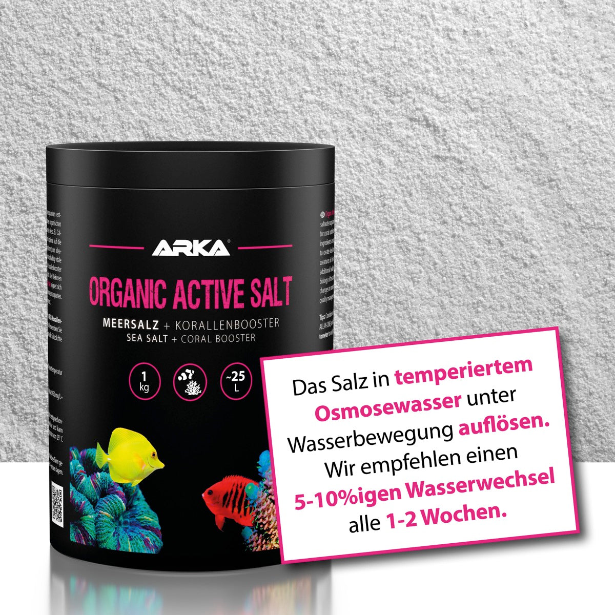 ARKA Organic Active Salt Meersalz 1 kg