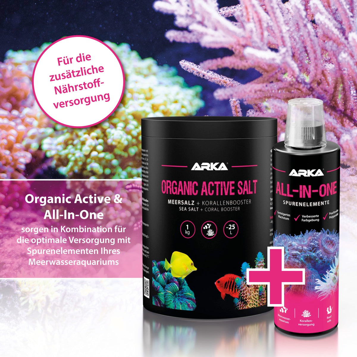 ARKA Organic Active Salt Meersalz 1 kg