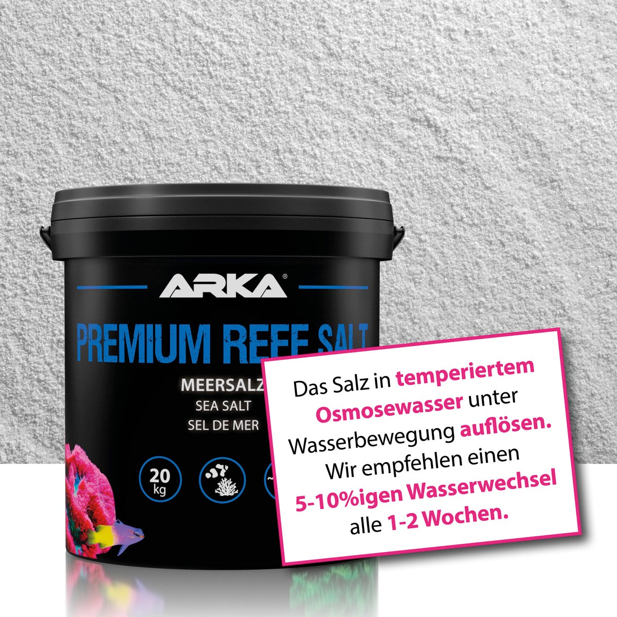 ARKA Premium Reef Salt Meersalz 20 kg