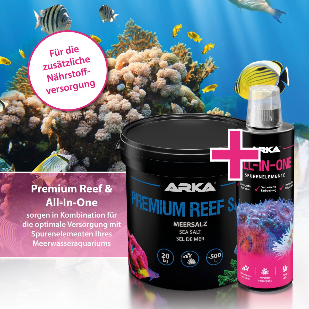 ARKA Premium Reef Salt Meersalz 20 kg