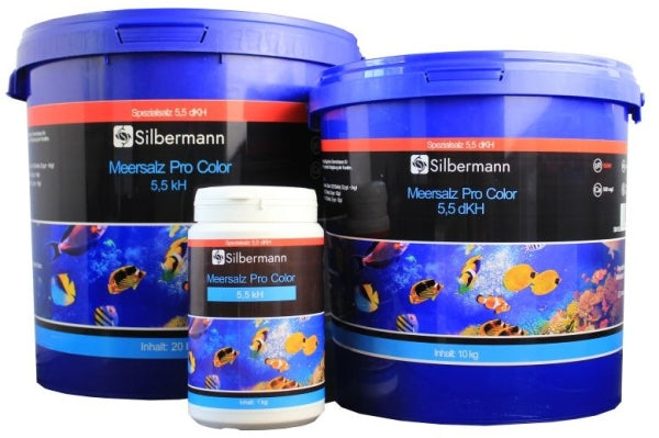 Silbermann Meersalz pro Color KH 5,5 / 1 kg