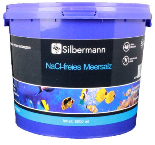 Silbermann NaCl-freies Meersalz 5 l