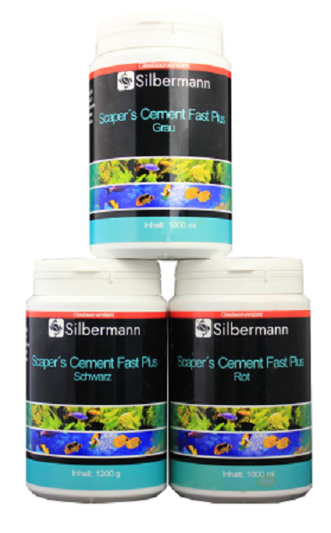 Silbermann Scaper's Cement Fast Plus Grau 1200 g