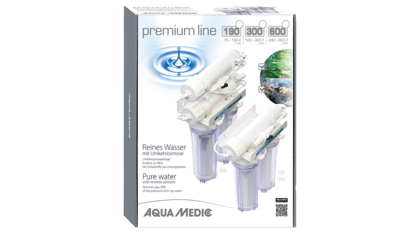 Aqua Medic premium line 300 Umkehrosmoseanlage (max. 300 l/Tag)