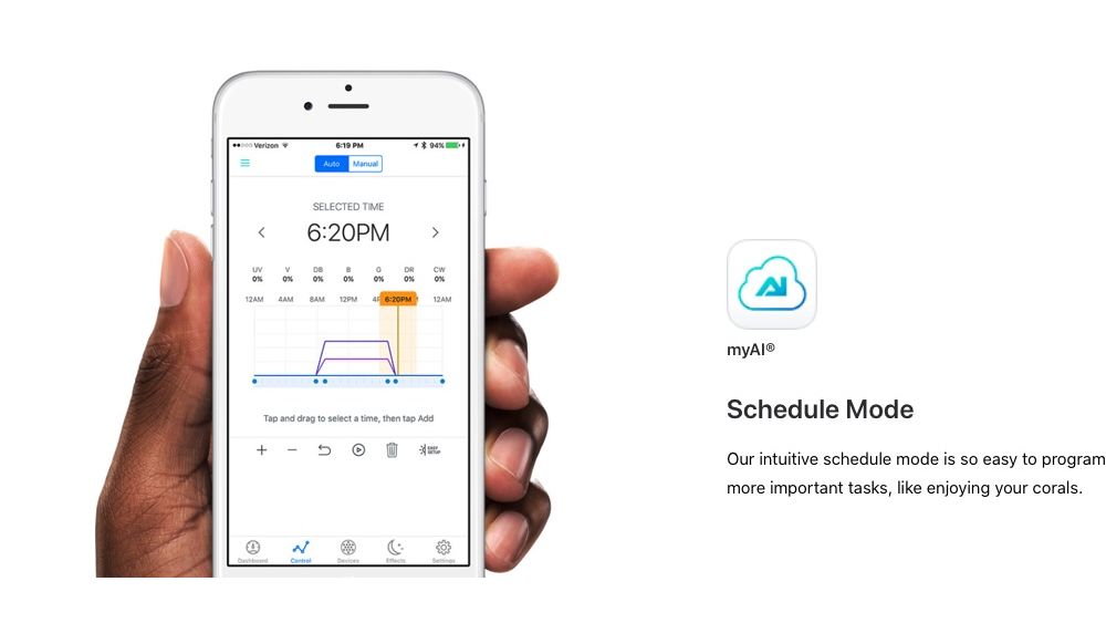 AI Prime 16HD Reef LED schwarz (55 W)