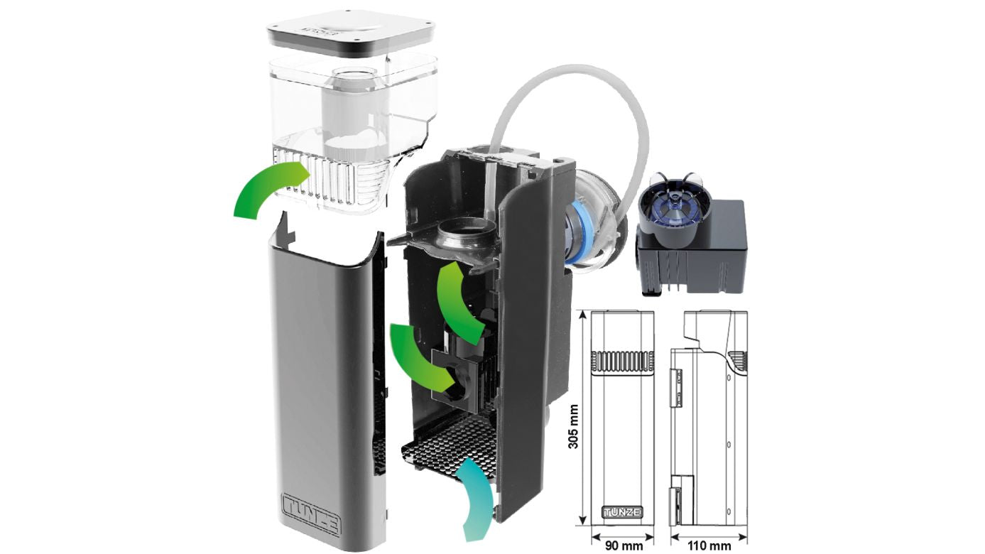 Tunze Comline DOC Skimmer 9004 Abschäumer (bis 250 Liter) (9004.000)