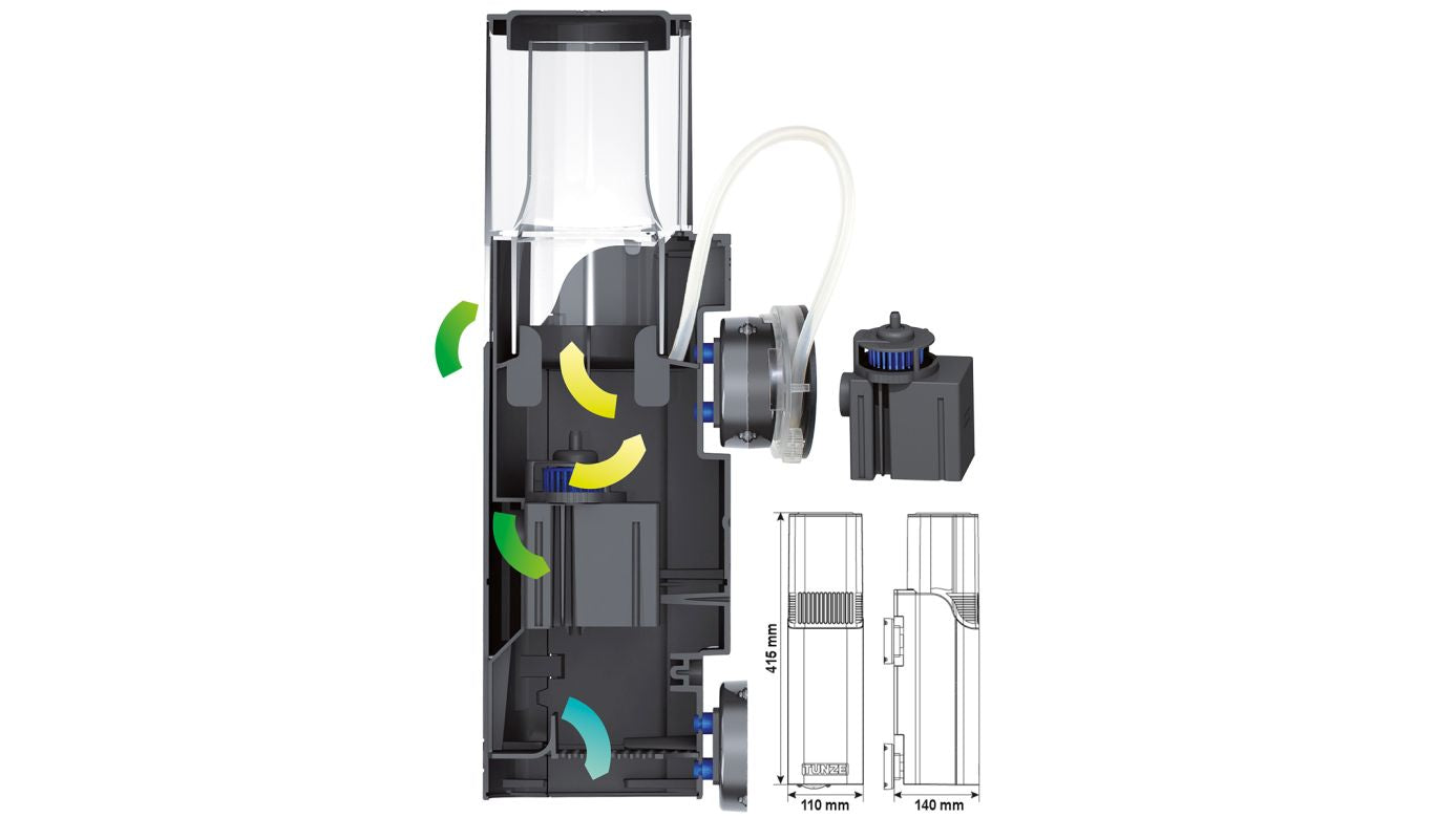 Tunze Comline DOC Skimmer 9012 Abschäumer (bis 1200 Liter) (9012.000)