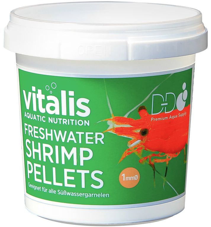 Vitalis Freshwater Shrimp Pellets Süßwasser 1mm 1,8 kg