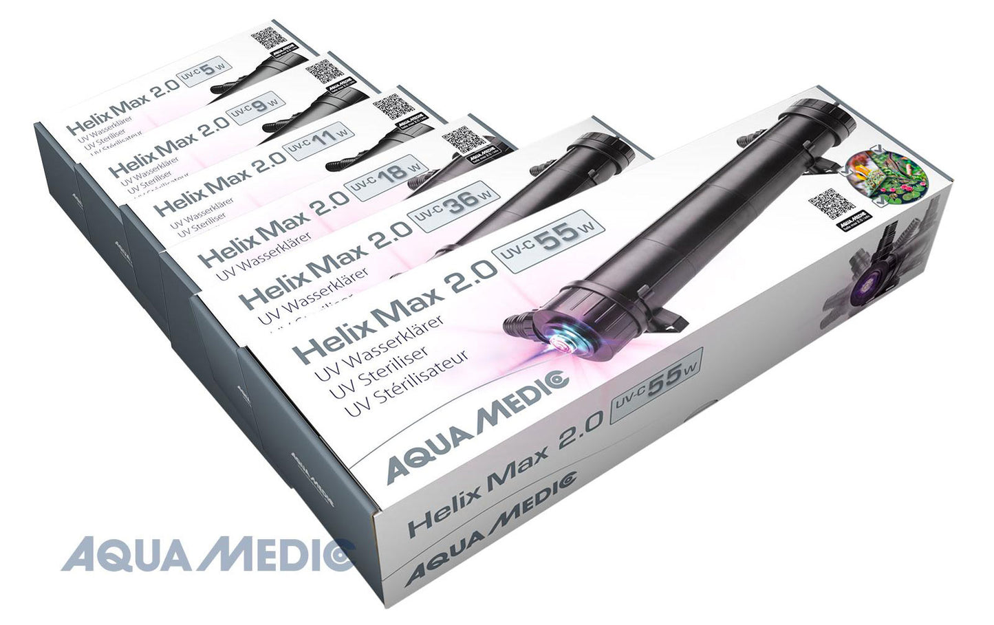 Aqua Medic Helix Max 2.0 UV-C Wasserklärer 5W