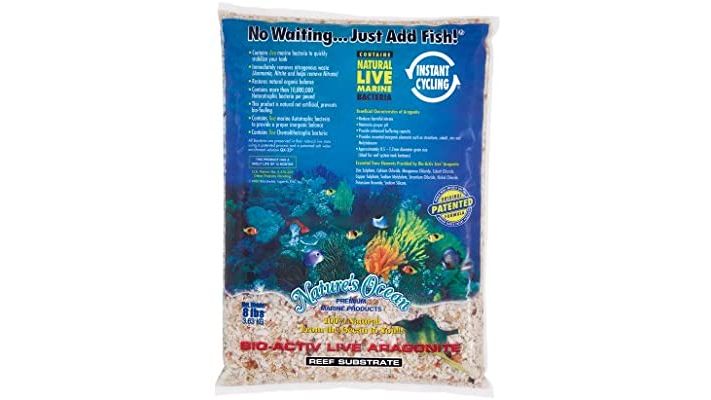 Nature's Ocean Aragonite Live Reef Substrate (2-4 mm) 7,26 kg