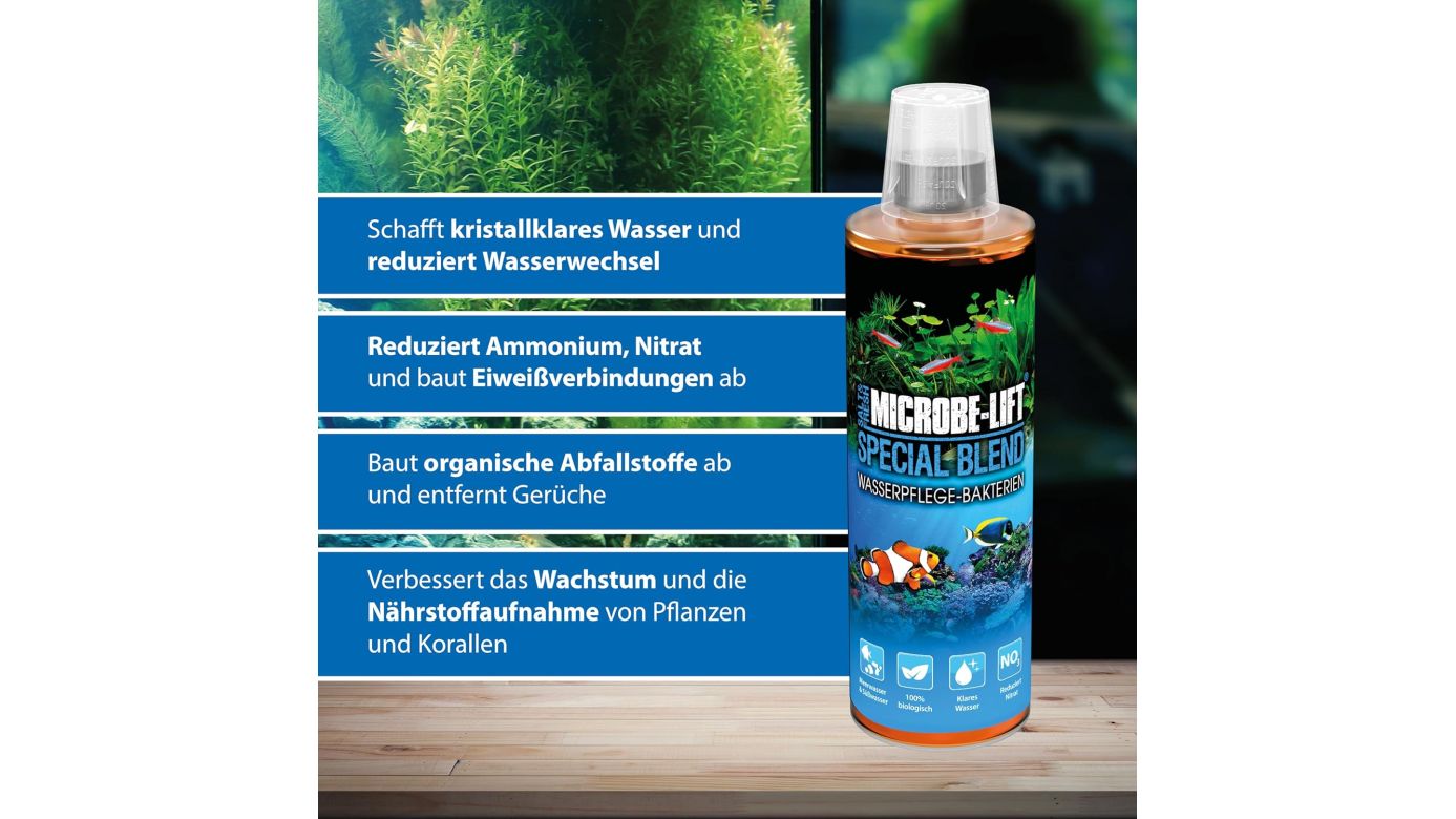 Microbe-Lift Special Blend Wasserpflege Bakterienmischung 473 ml