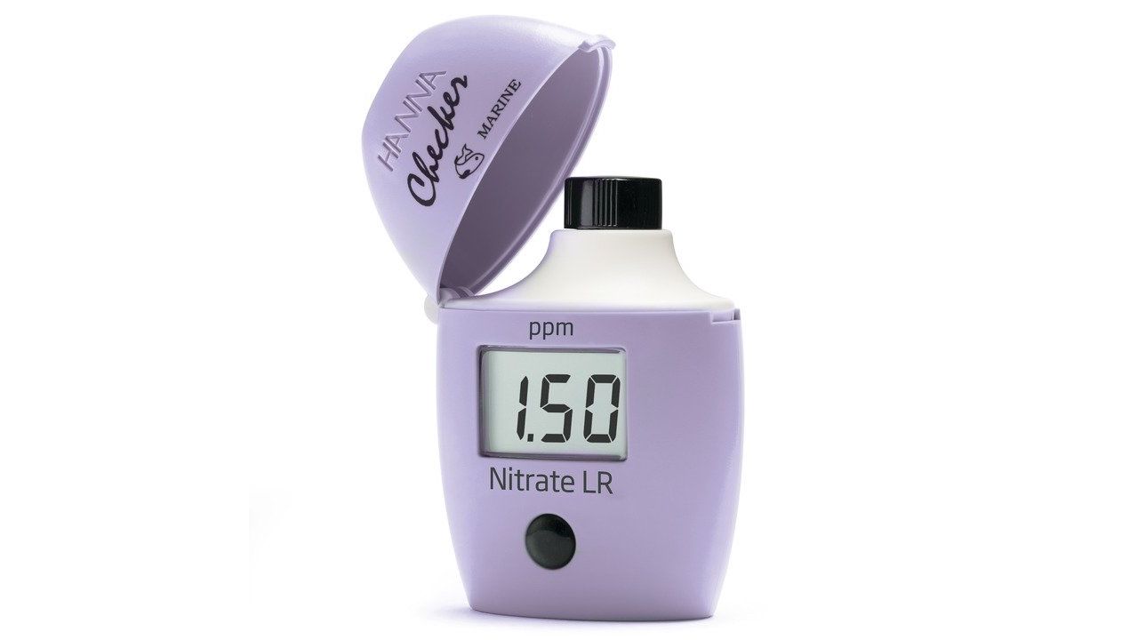 Hanna HI781D Checker Nitrat LR Niedrig Meerwasser OHNE Reagenzien (0,00 bis 5,00 ppm)