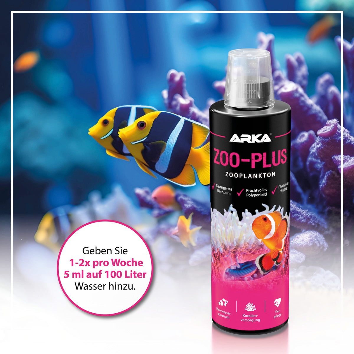 ARKA Zoo-Plus Tierisches Plankton 473 ml
