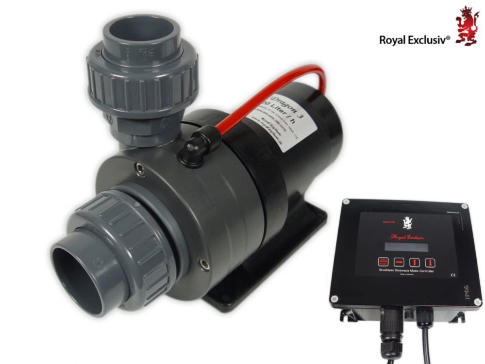 Royal Exclusiv Red Dragon® 3 Speedy DRUCK 150 Watt / 17,0m³ / 10V Eingang Salzwasser