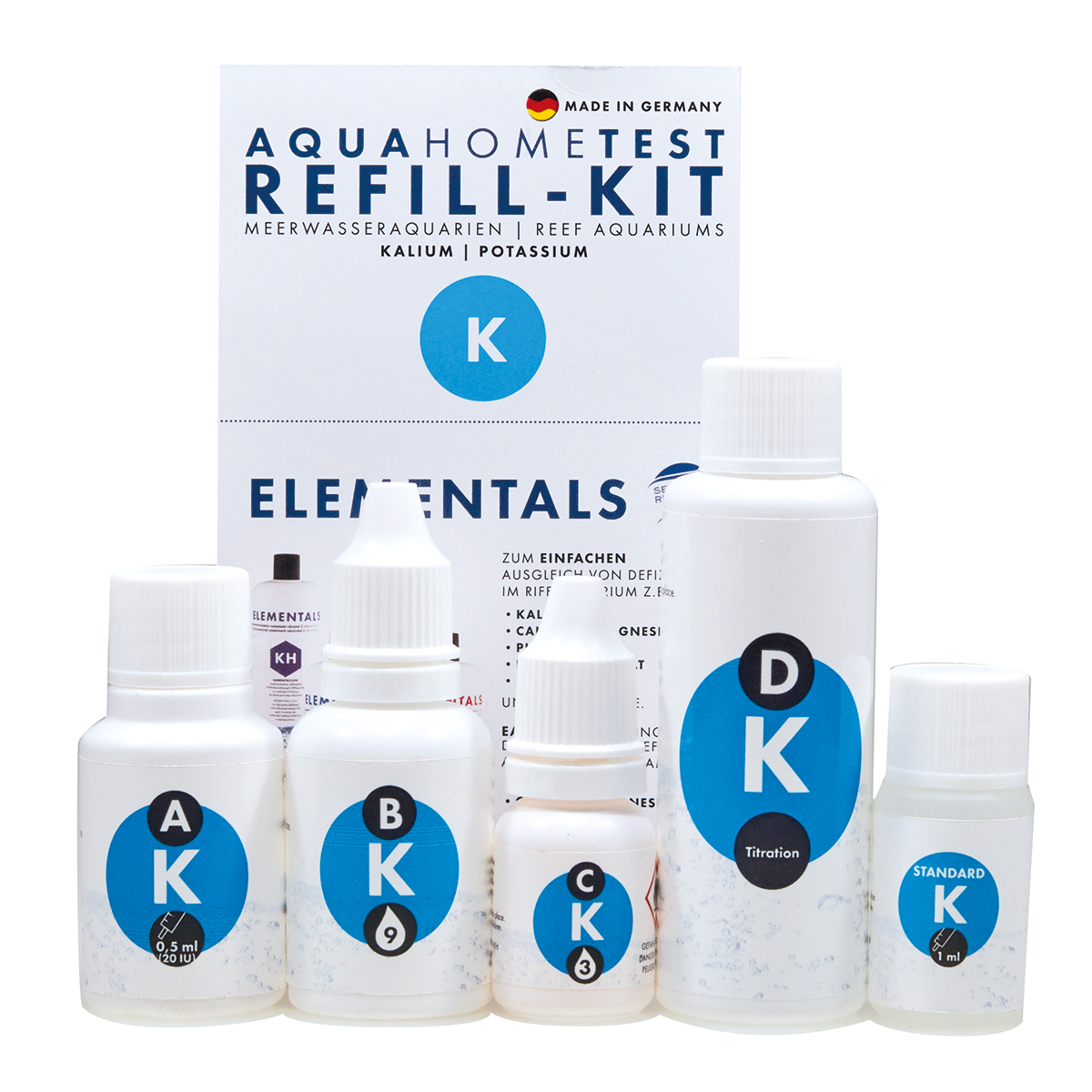 Fauna Marin AquaHometest Refill-Kit K Nafüll-Set