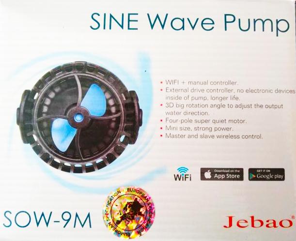 Jecod/Jebao Stream Pump SOW-9M Strömungspumpe mit Wifi (max. 9000 l/h)