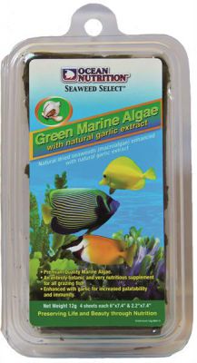 Ocean Nutrition Green Seaweed marine Algen mit Knoblauch 30 g