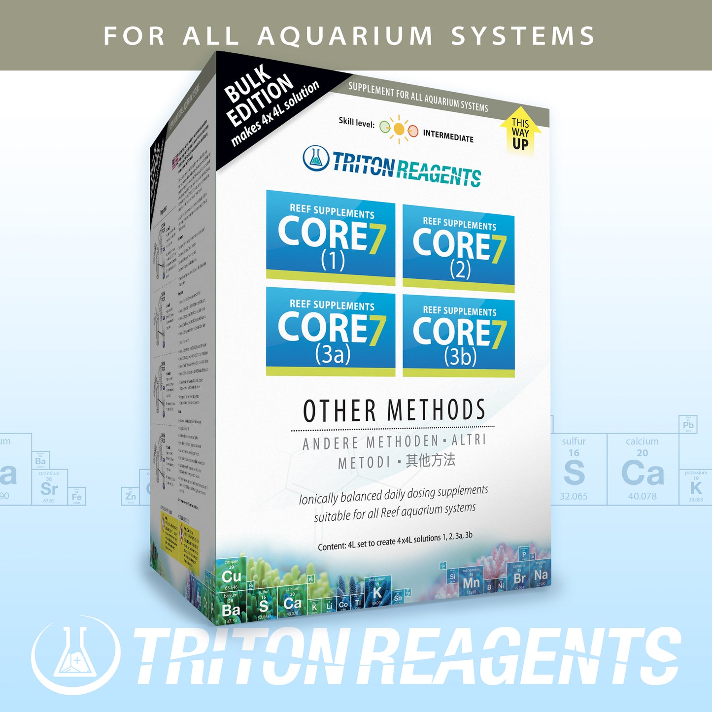Triton SET Core7 Reef Supplements Bulk Edition